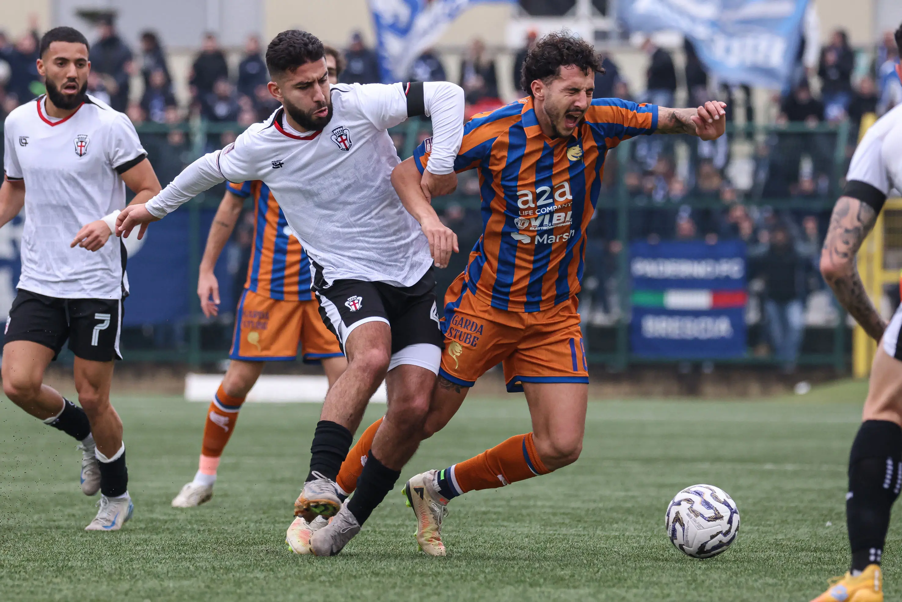 Serie C, gli scatti di Pro Vercelli-Union Brescia