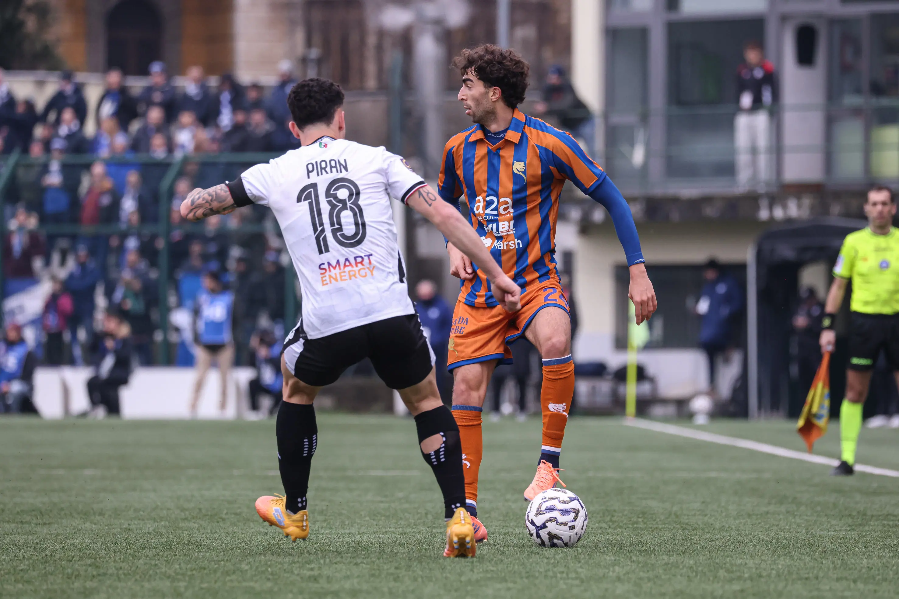 Serie C, gli scatti di Pro Vercelli-Union Brescia