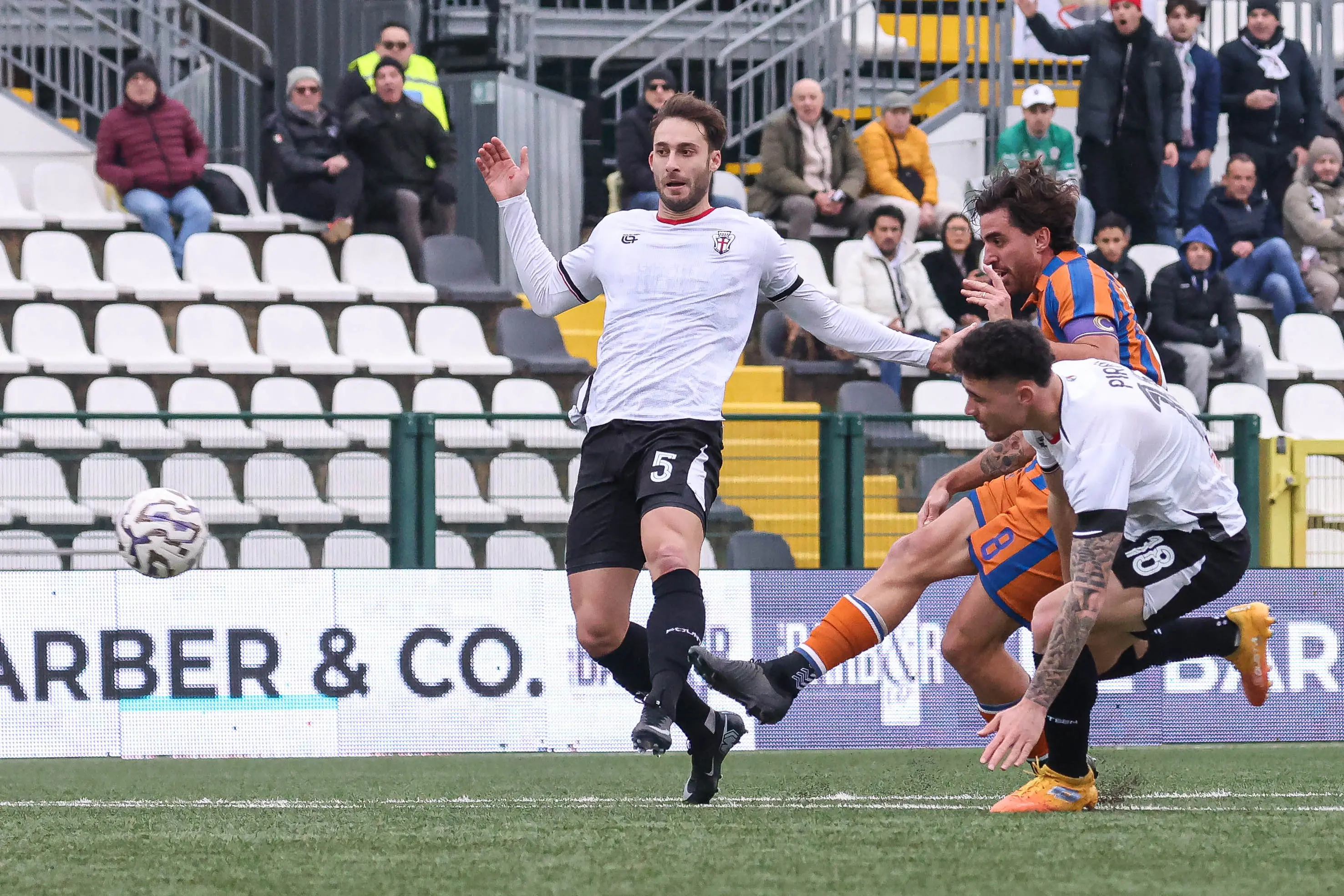 Serie C, gli scatti di Pro Vercelli-Union Brescia