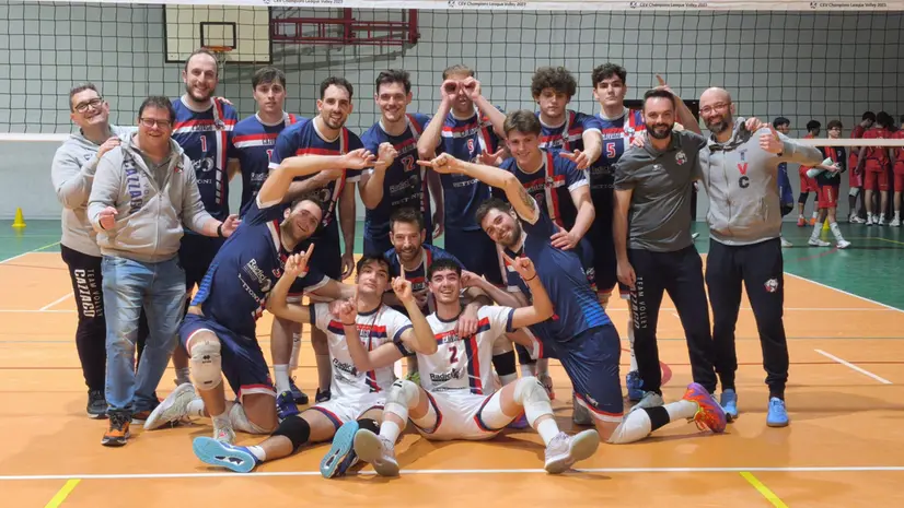 L'esultanza del Cazzago