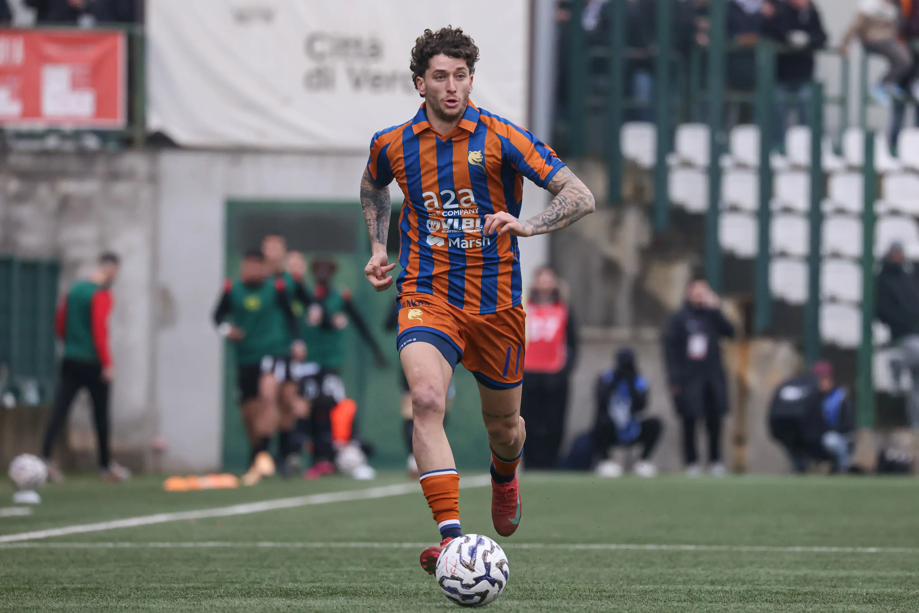 Serie C, gli scatti di Pro Vercelli-Union Brescia