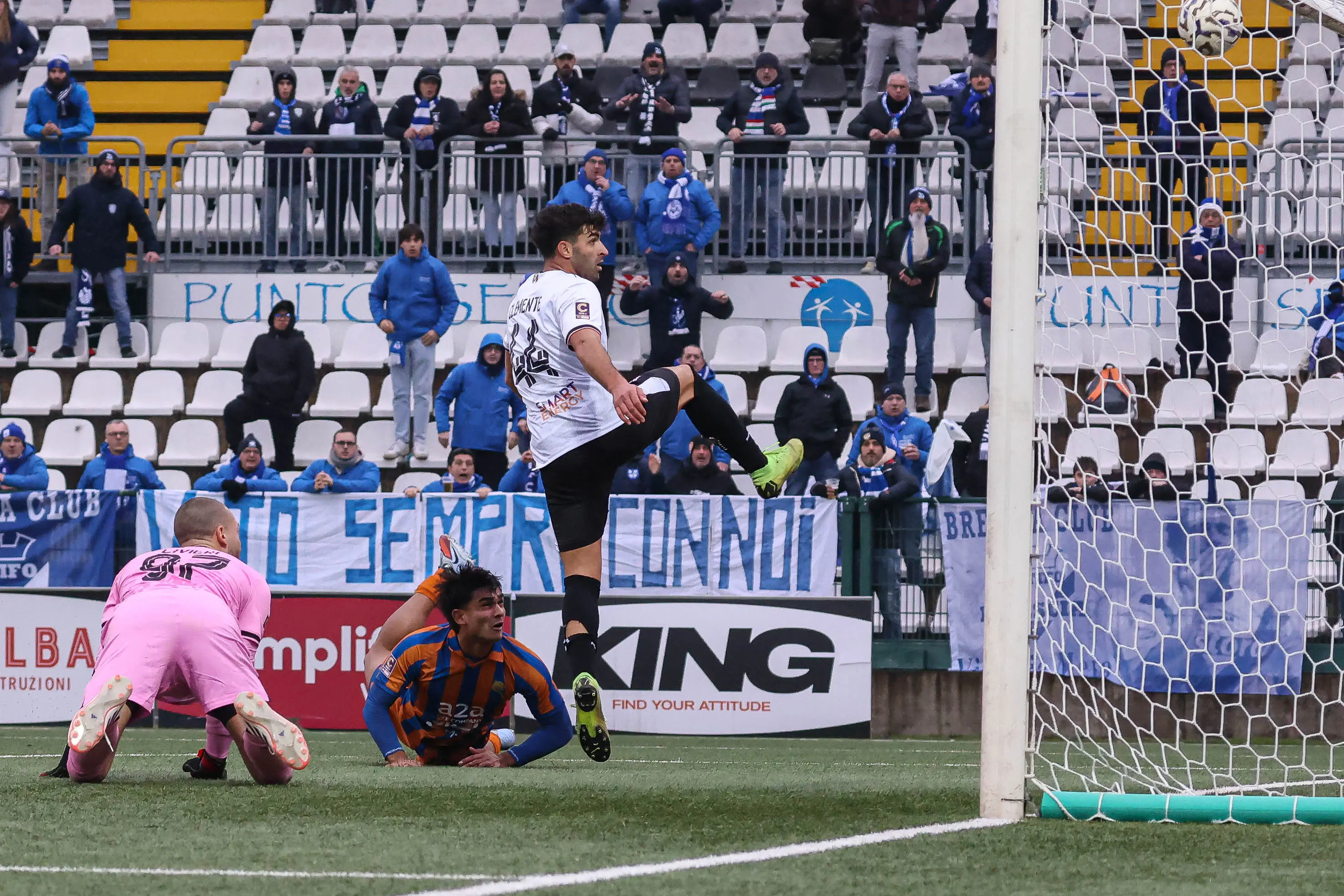 Serie C, gli scatti di Pro Vercelli-Union Brescia