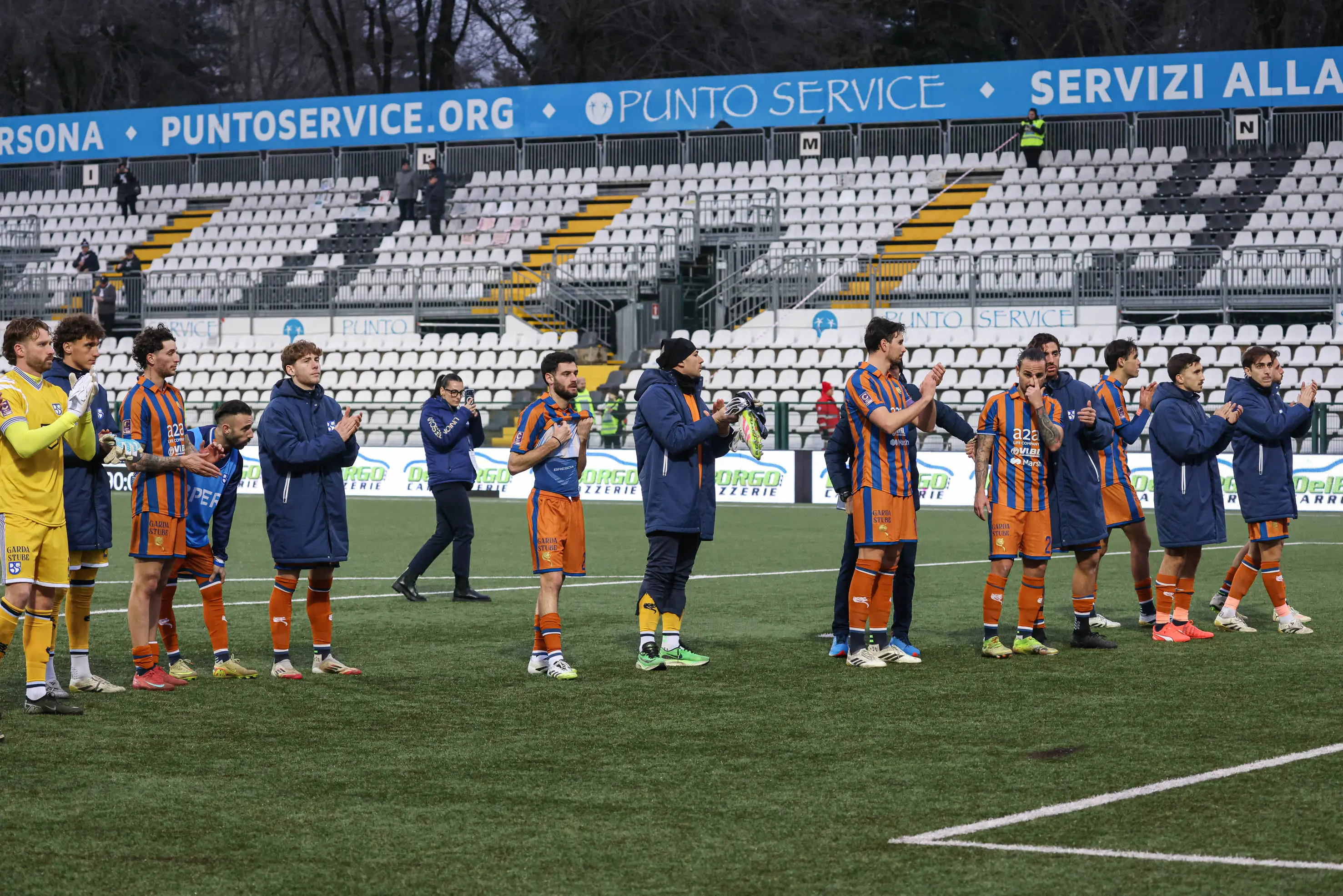 Serie C, gli scatti di Pro Vercelli-Union Brescia