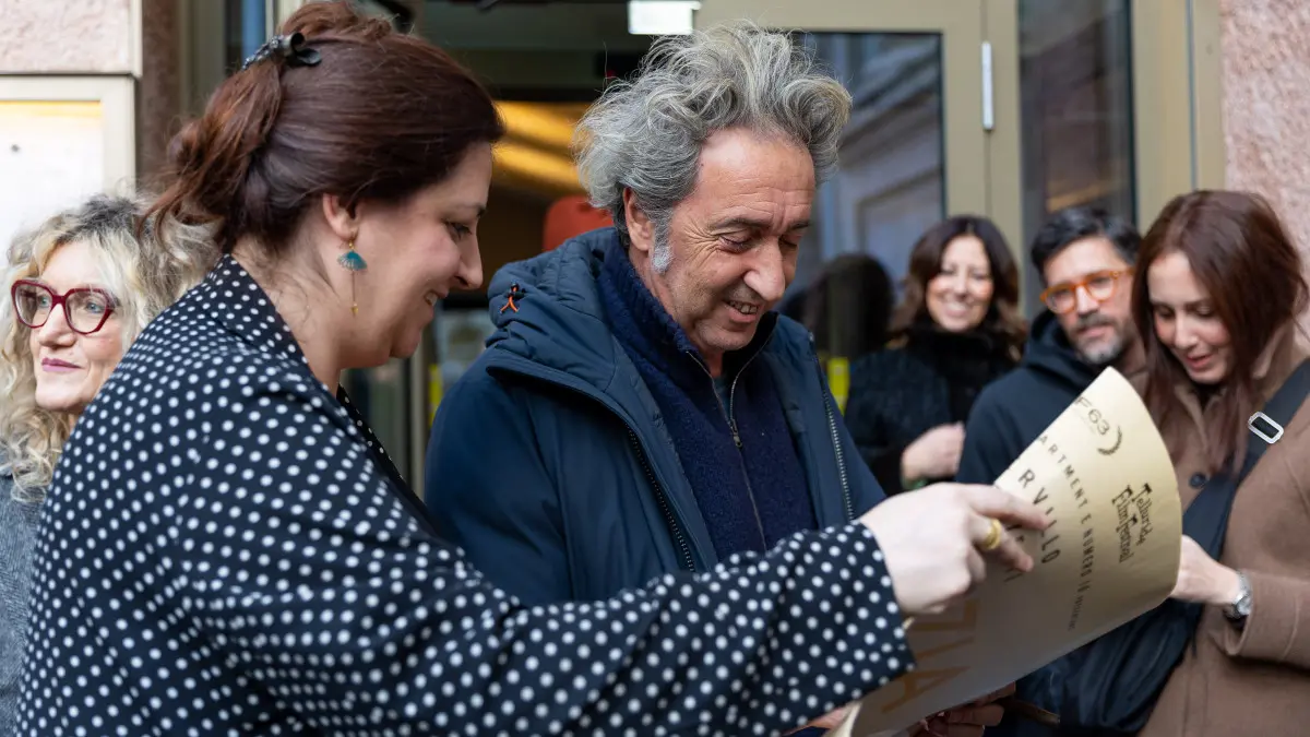 SPETTACOLI BRESCIA CINEMA MORETTO PAOLO SORRENTINO NELLA FOTO PAOLO SORRENTINO EIL PUBBLICO 18-01-2026 Marazzani@newreporter