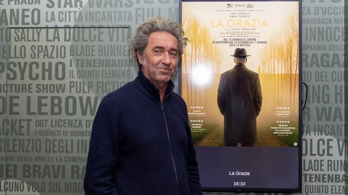 SPETTACOLI BRESCIA CINEMA MORETTO PAOLO SORRENTINO NELLA FOTO PAOLO SORRENTINO 18-01-2026 Marazzani@newreporter