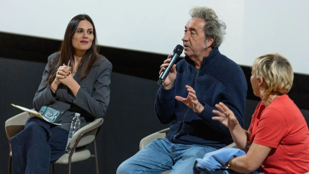 SPETTACOLI BRESCIA CINEMA MORETTO PAOLO SORRENTINO NELLA FOTO PAOLO SORRENTINO e Daria D'Antonio Dibattito film La Grazia 18-01-2026 Marazzani@newreporter