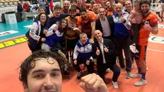 L'esultanza della Consoli