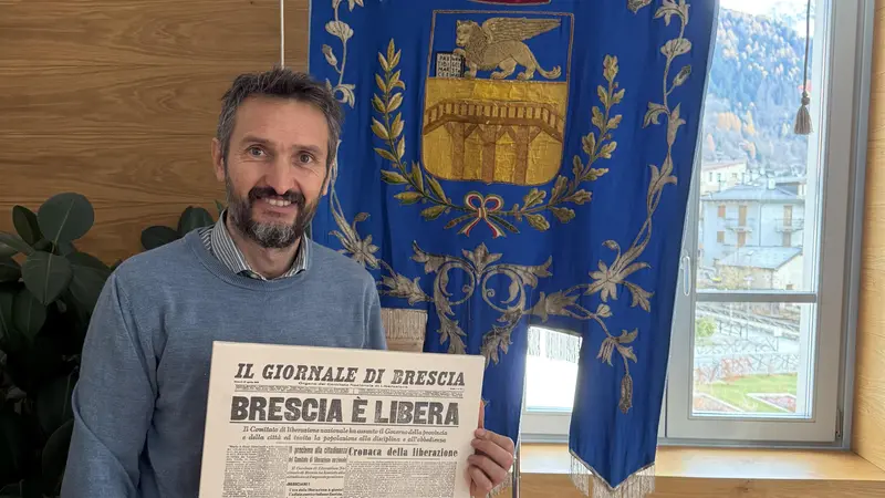 Il sindaco di Ponte di Legno Ivan Faustinelli