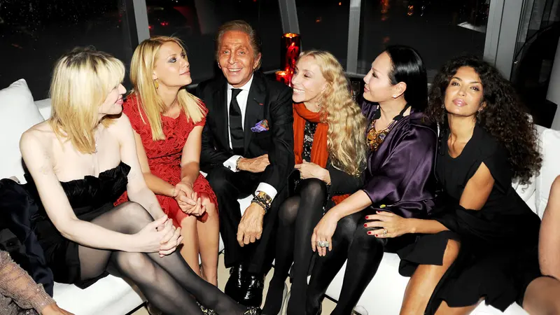 Courtney Love, Claire Danes, Valentino Garavani, Franca Sozzani, Eva Chow, Afef Tronchetti Provera