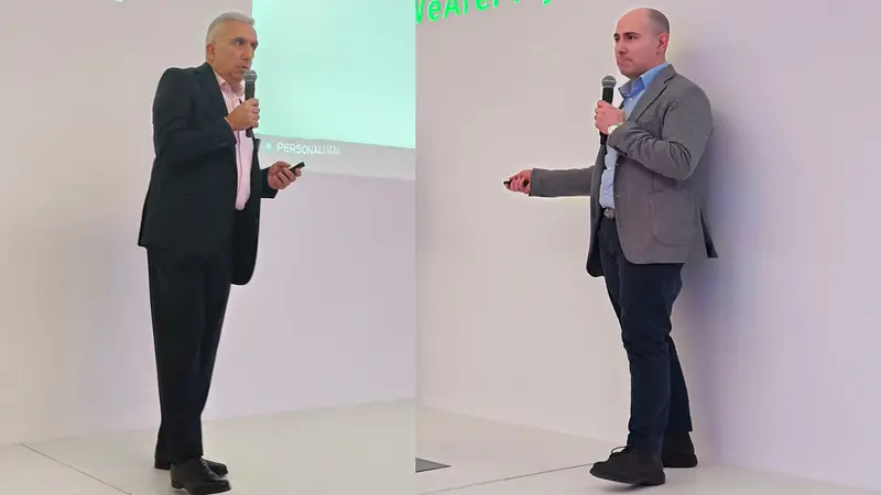 Giuliano Tonolli e Fabio Masellis