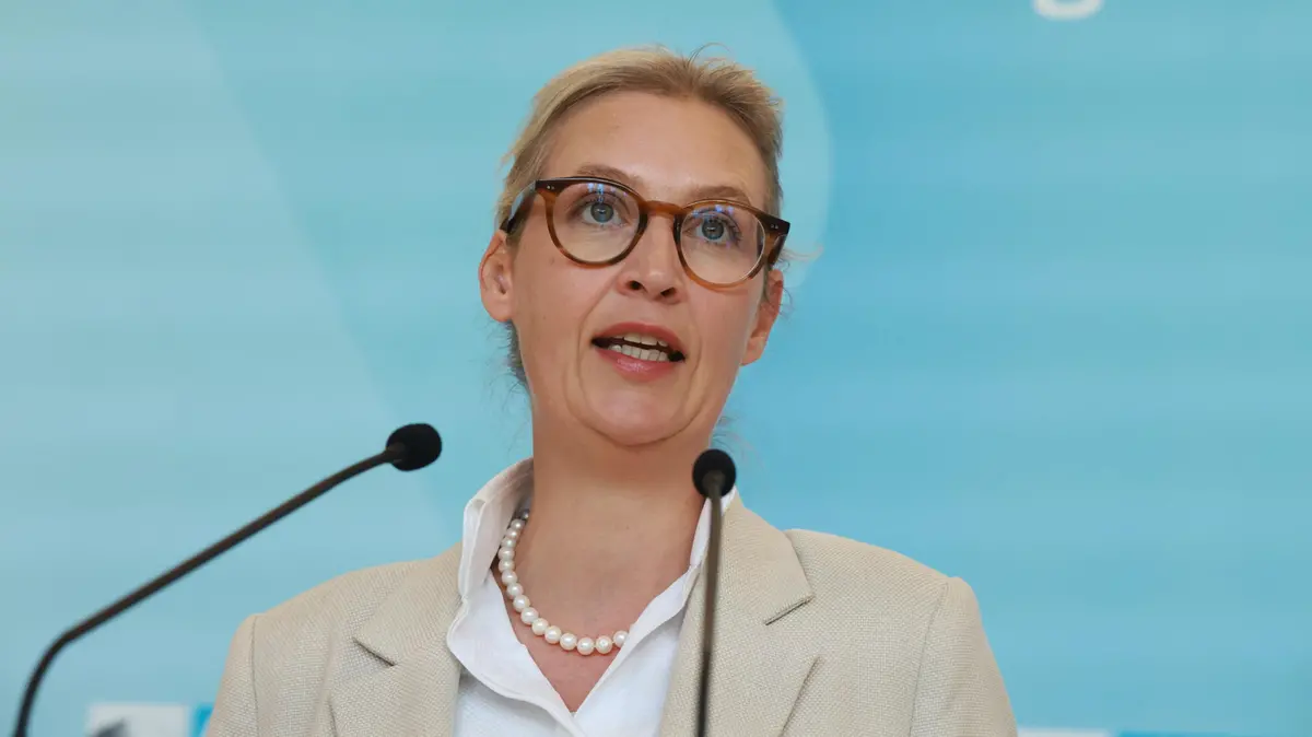 Alice Weidel, co-presidente di Afd - Foto Ansa © www.giornaledibrescia.it