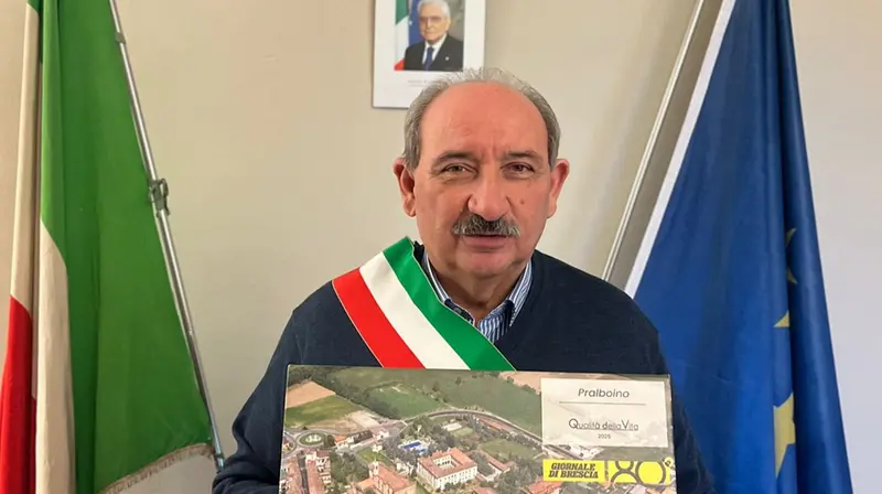 Il sindaco di Pralboino Riccardo Romagnoli - © www.giornaledibrescia.it