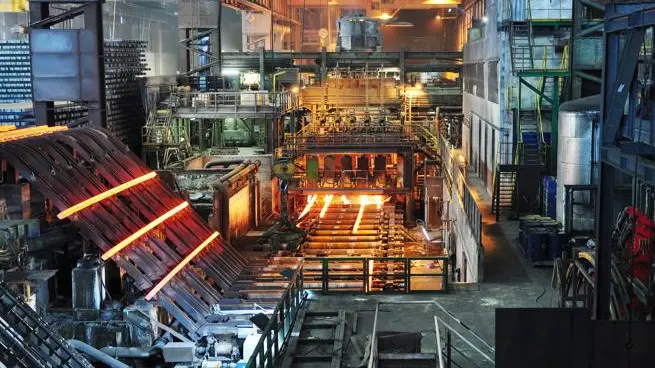 Un impianto di laminazione