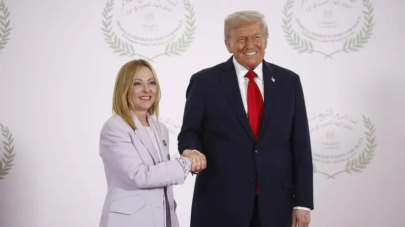 Giorgia Meloni e Donald Trump - © www.giornaledibrescia.it