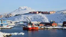 Nuuk, in Groenlandia