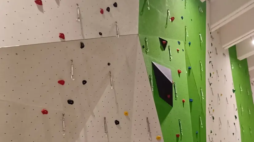 La palestra Verticalone ristrutturata