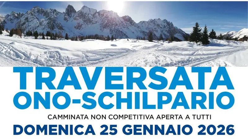 Volantino traversata Ono-Schilpario