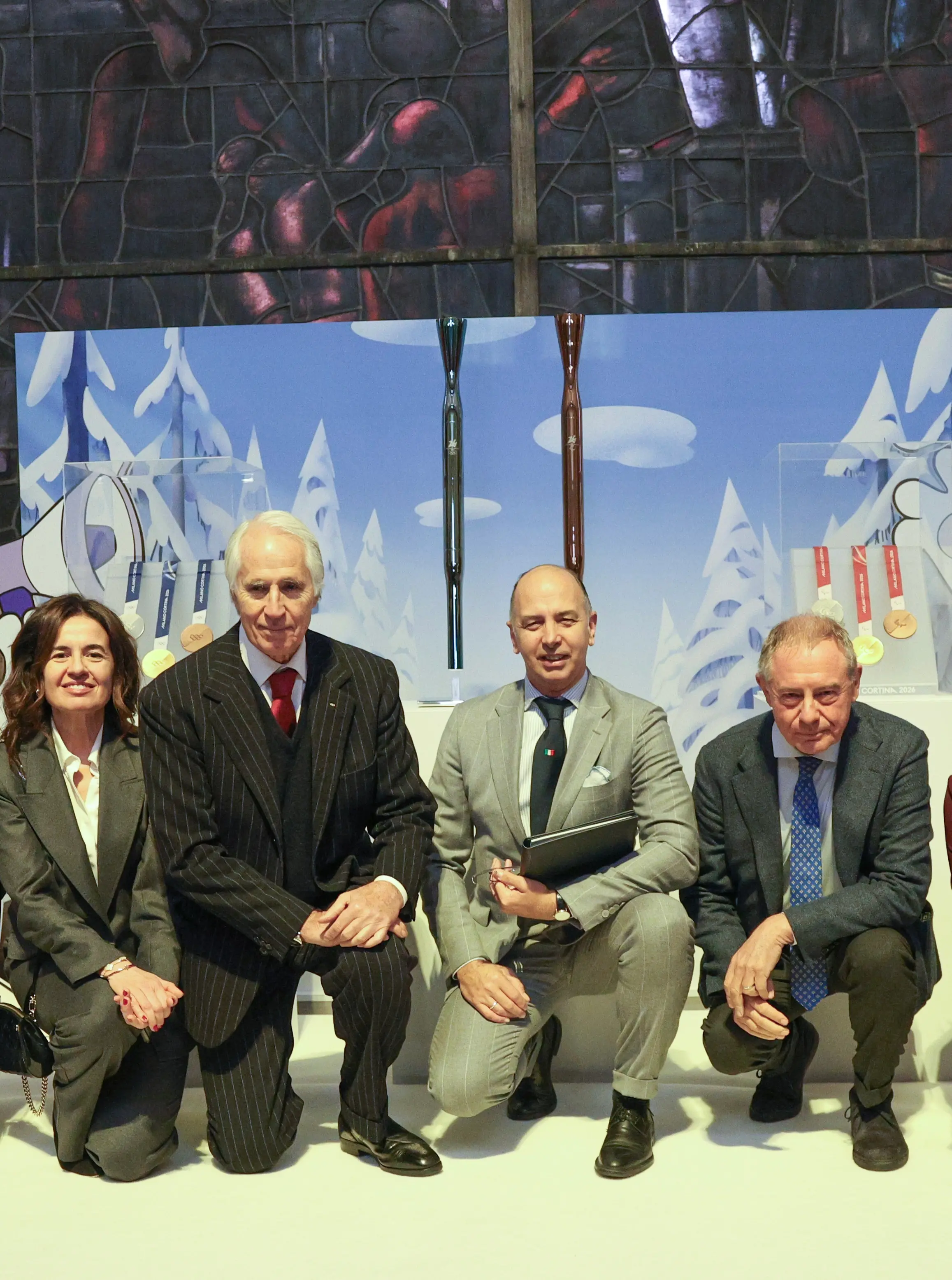 La mostra «Milano Cortina 2026. I giochi del Made in Italy»