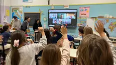 La videochiamata in classe