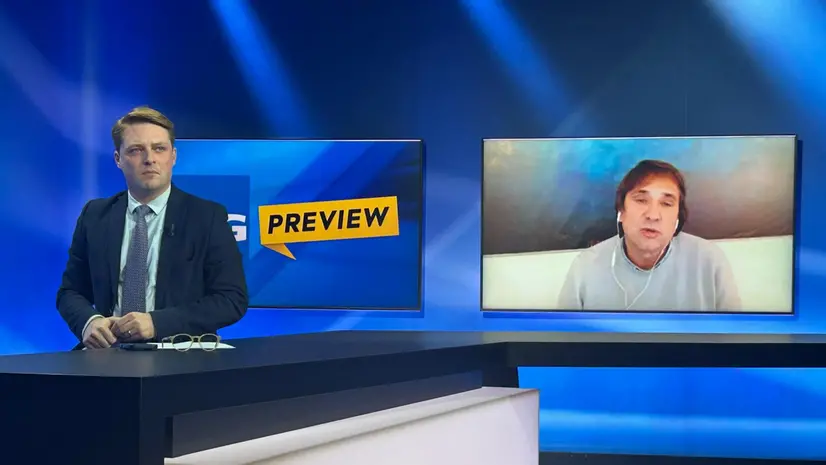 Matteo Lancini al Tg Preview di Teletutto con Fabio Gafforini - © www.giornaledibrescia.it