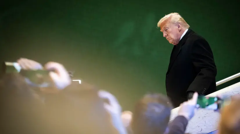 Donald Trump al World Economic Forum di Davos - Foto © www.giornaledibrescia.it