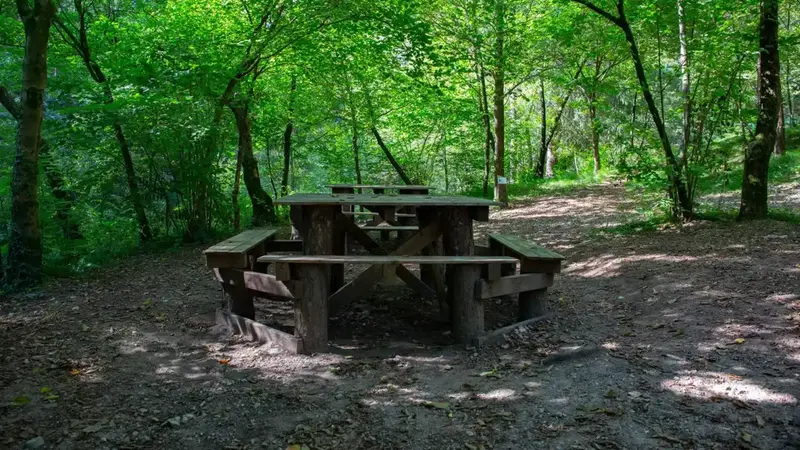 Un'area attrezzata in Val di Bertone - © www.giornaledibrescia.it