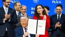 La firma del Board of Peace - Foto Ansa © www.giornaledibrescia.it