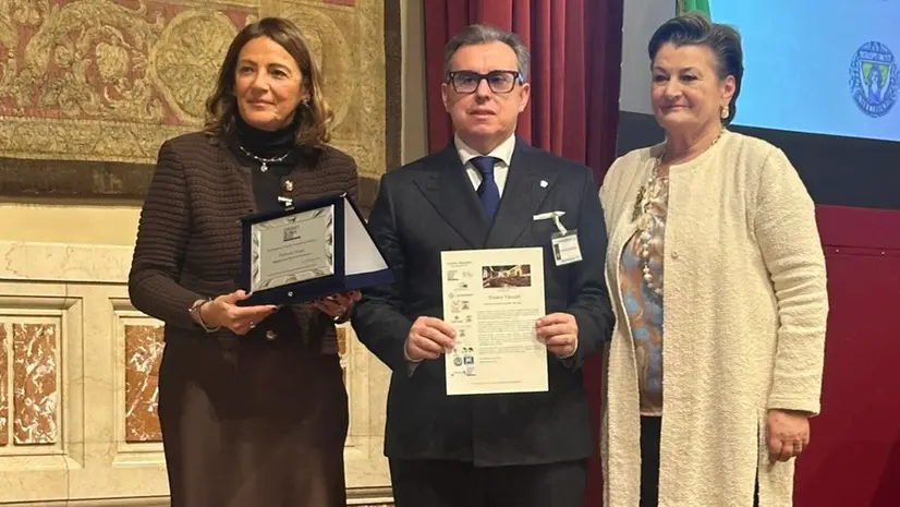 Fabrizio Vicari a Roma accanto alla Consigliera regionale di parità Gandolfi