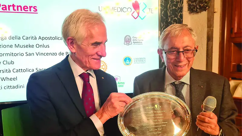 Nel 2024 il dottor Proto è stato premiato da «Un medico X te» - © www.giornaledibrescia.it