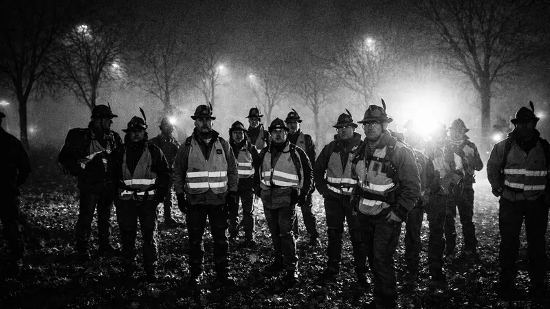 Alpini in marcia per celebrare la battaglia di Nikolajewka