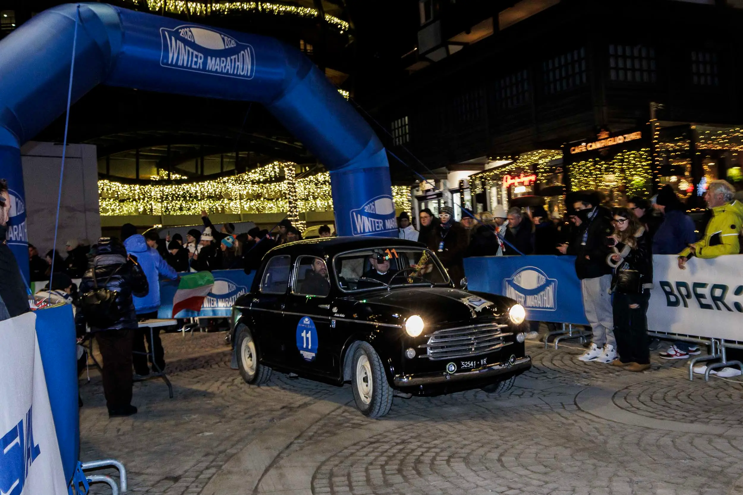 La prima serata della Winter Marathon 2026