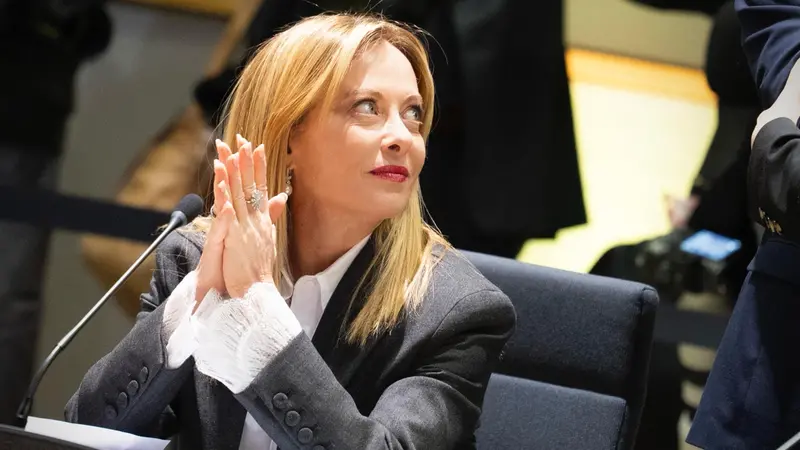 La premier Giorgia Meloni - Foto Ansa © www.giornaledibrescia.it