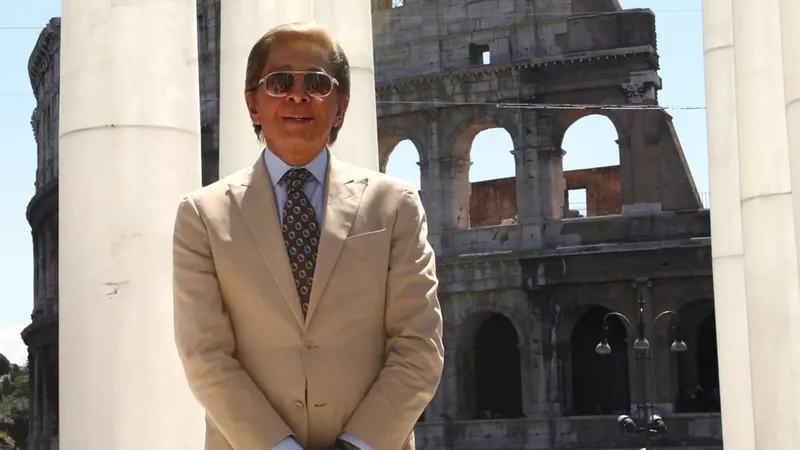 Valentino a Roma nel 2007 - Foto Ansa © www.giornaledibrescia.it