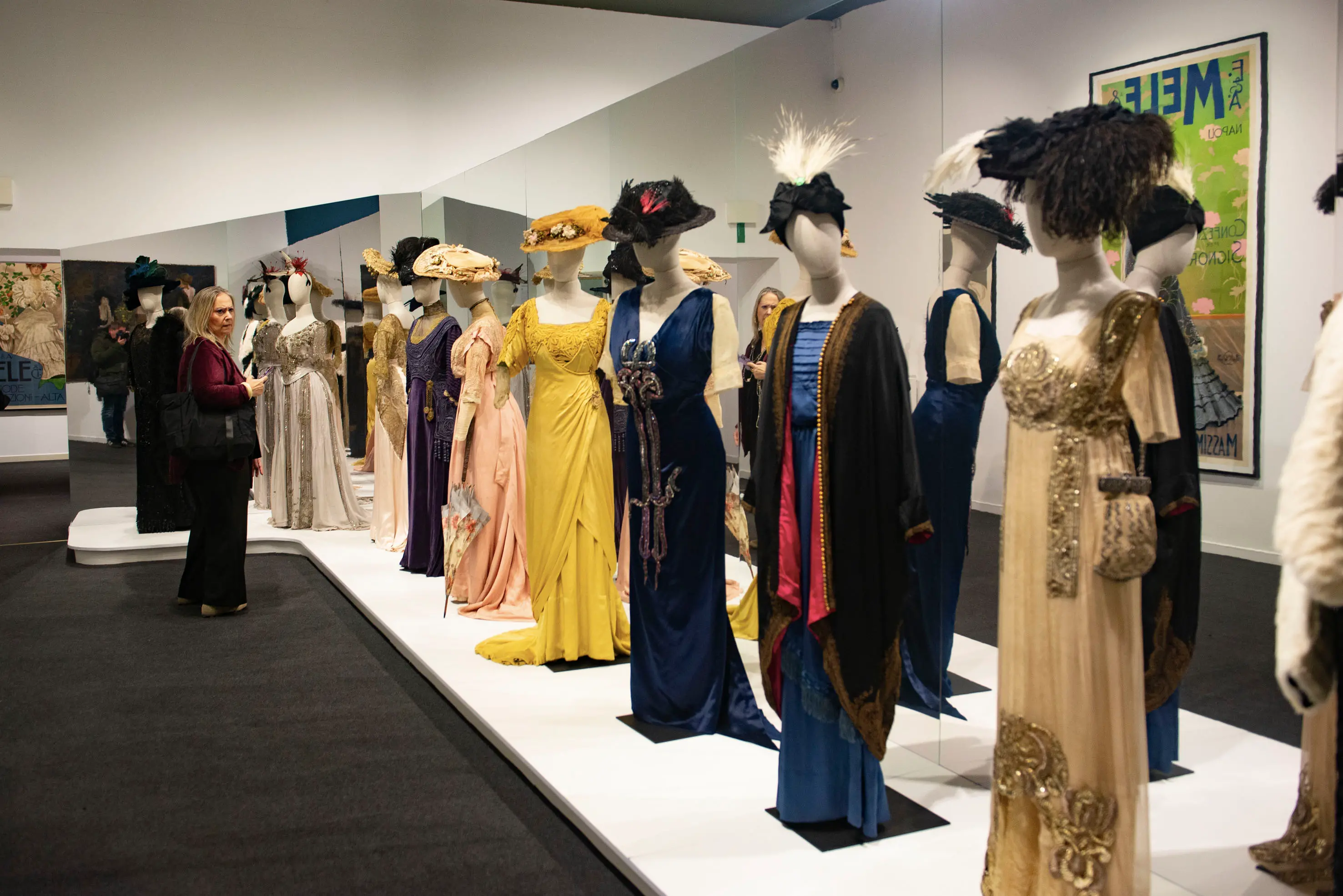 L'inaugurazione della mostra Liberty a Palazzo Martinengo