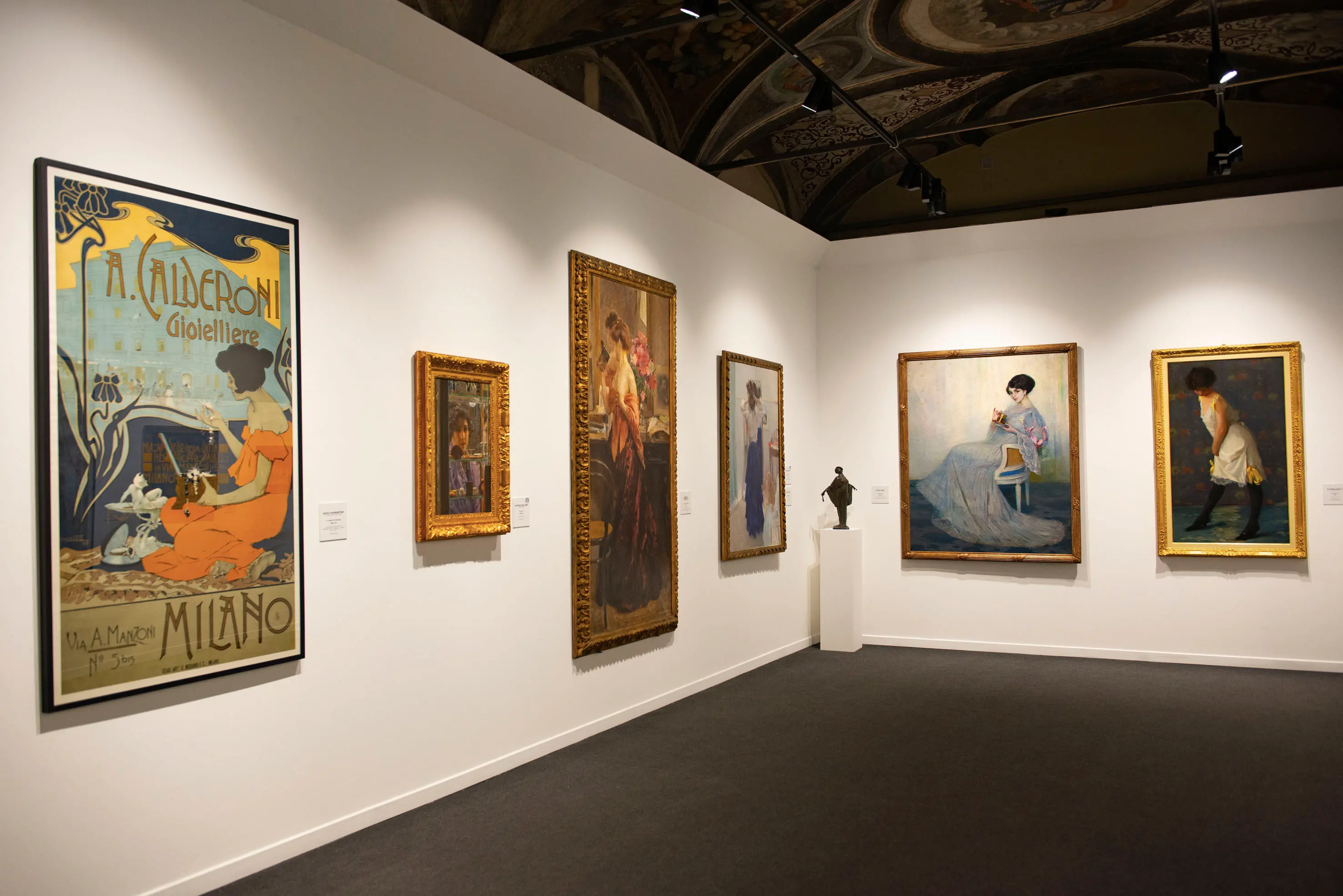 L'inaugurazione della mostra Liberty a Palazzo Martinengo