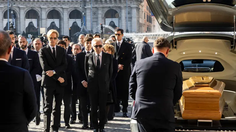 I funerali di Valentino