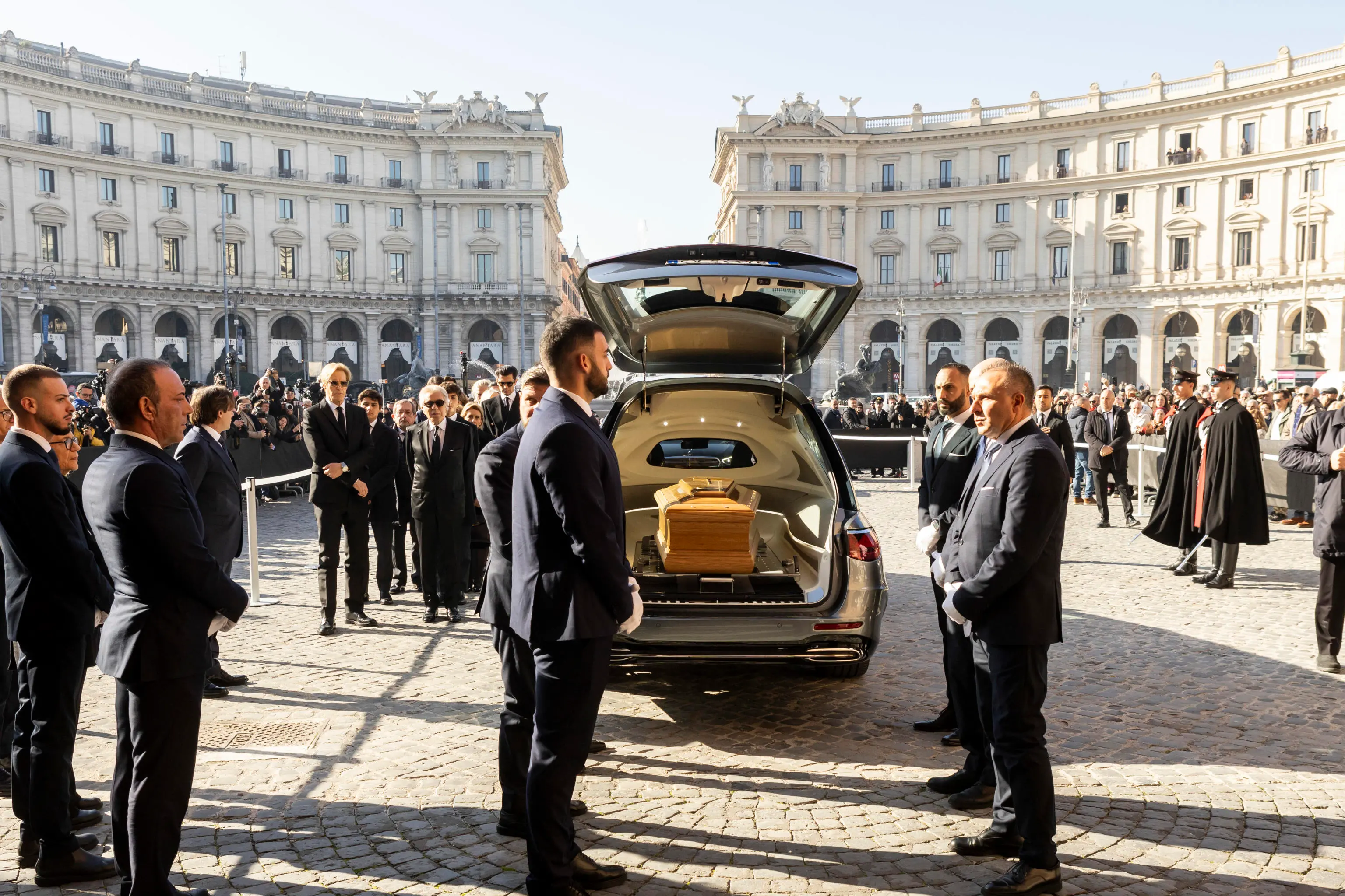 I funerali di Valentino