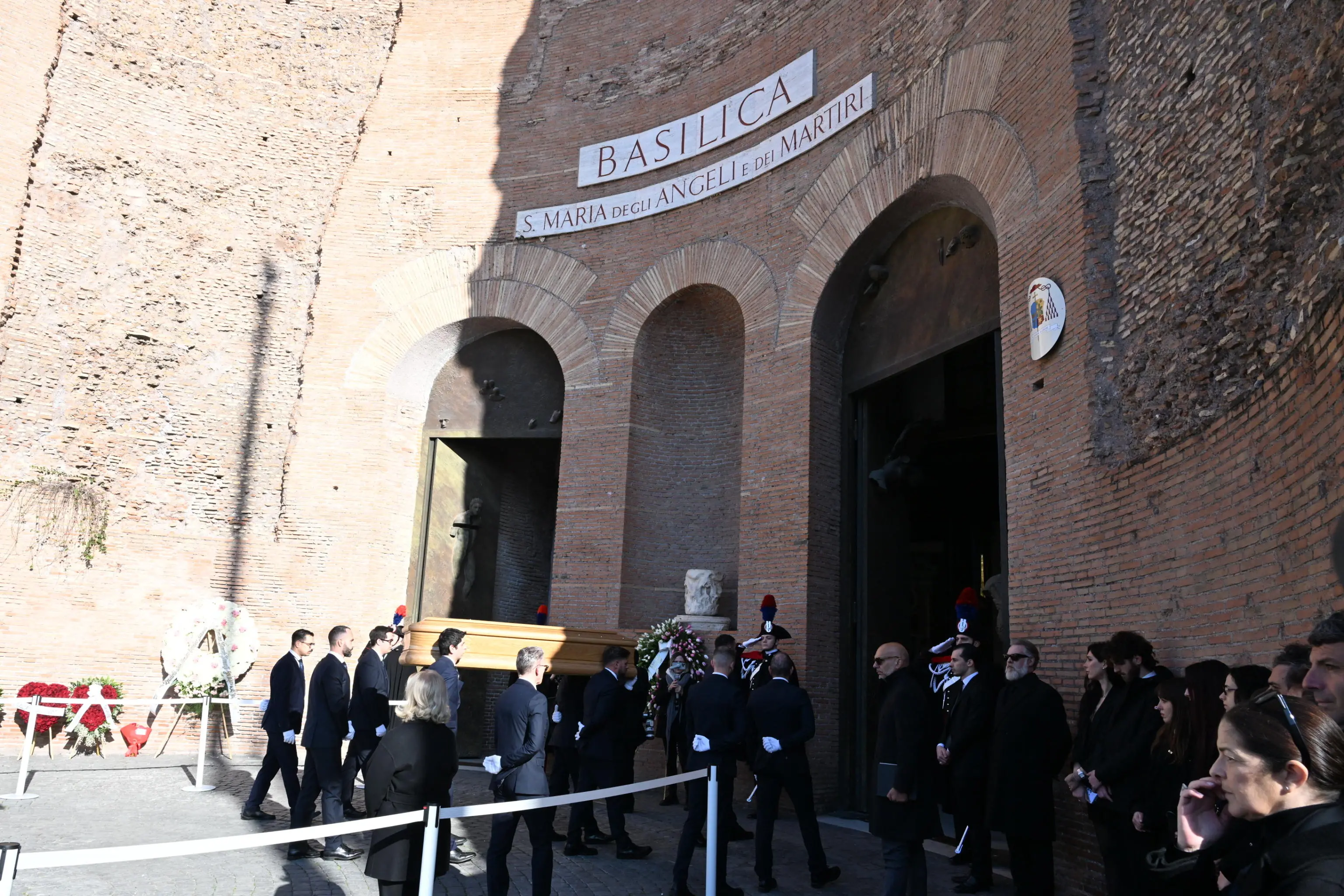 I funerali di Valentino