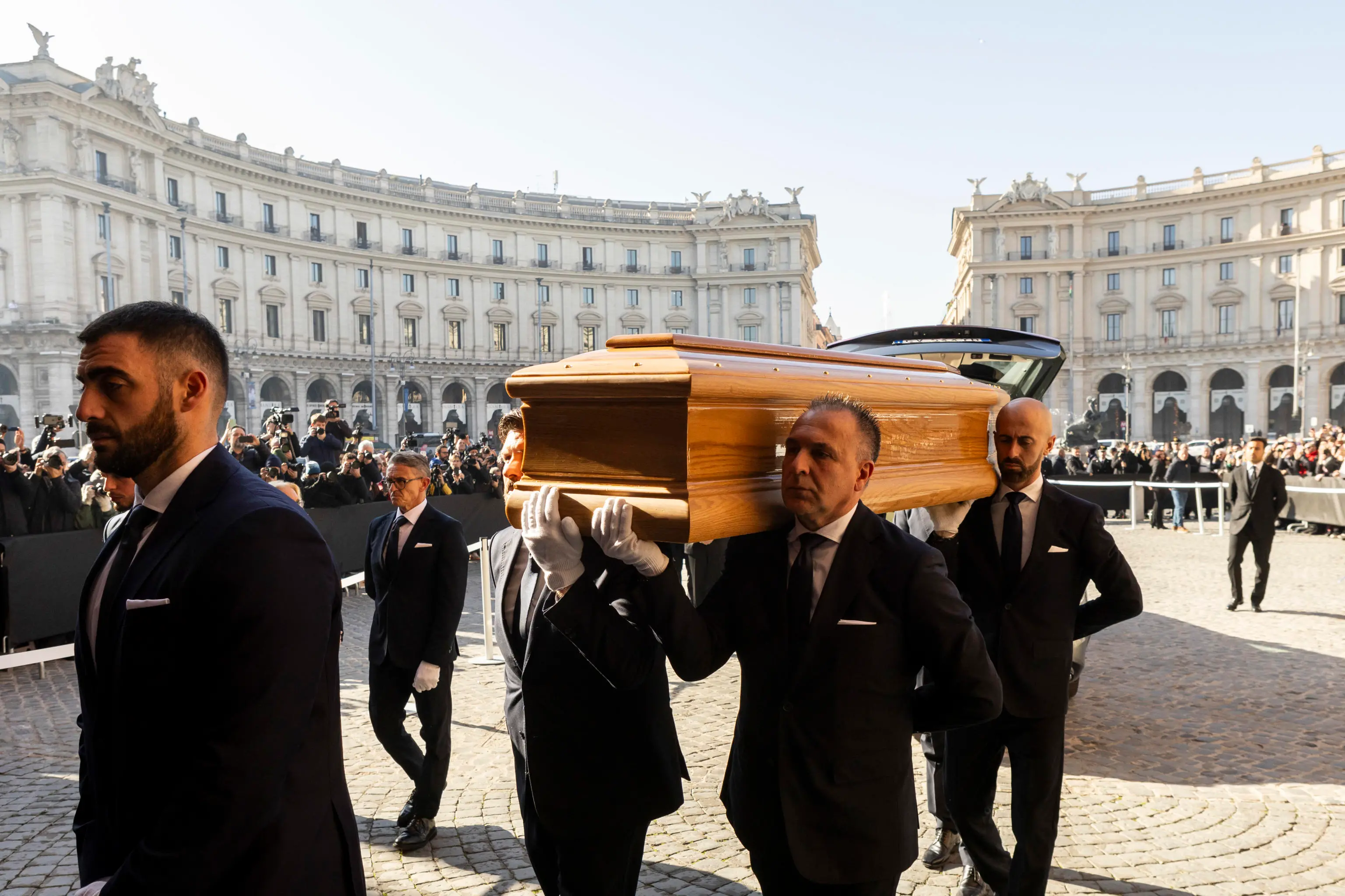 I funerali di Valentino
