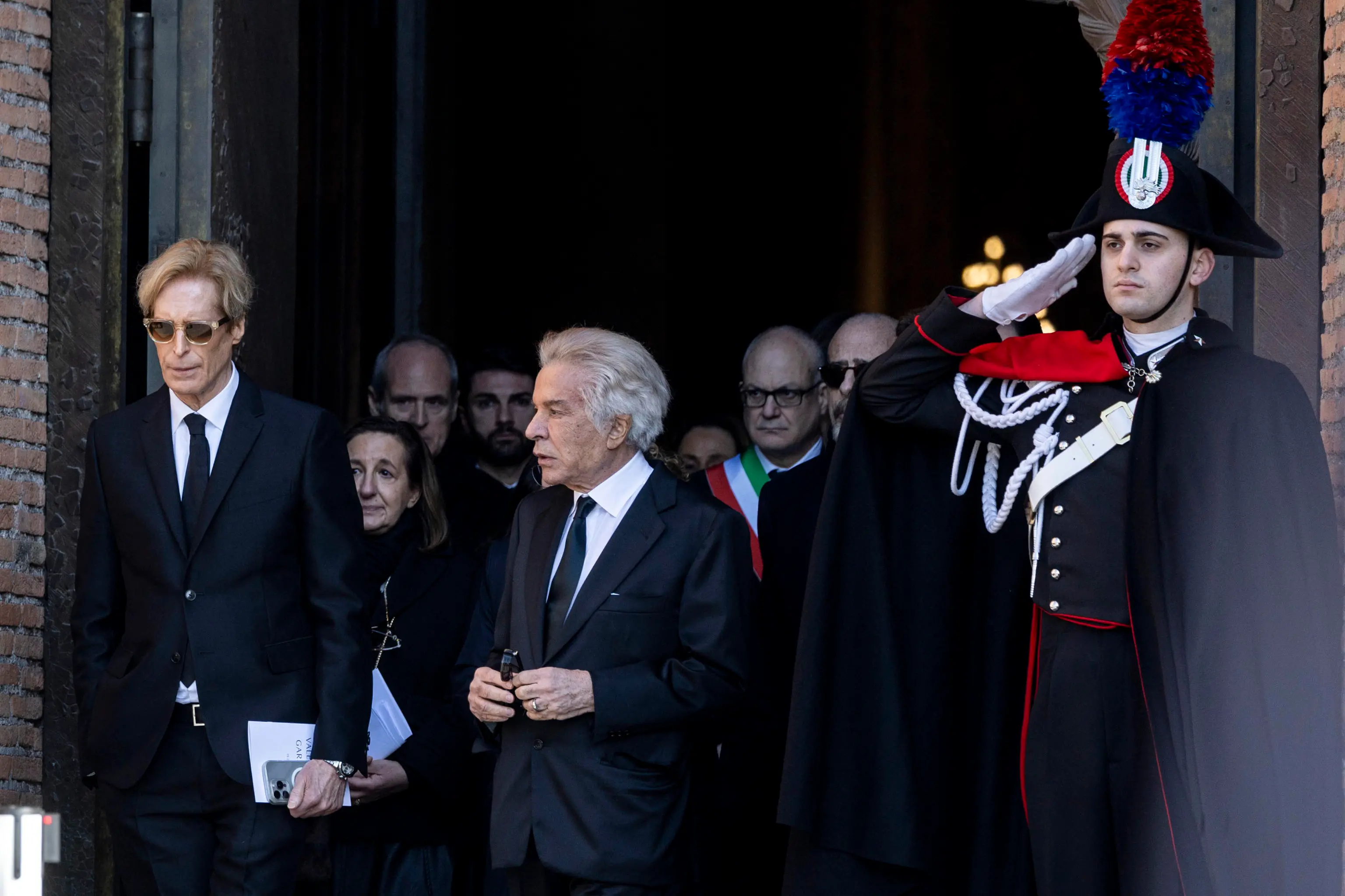 I funerali di Valentino