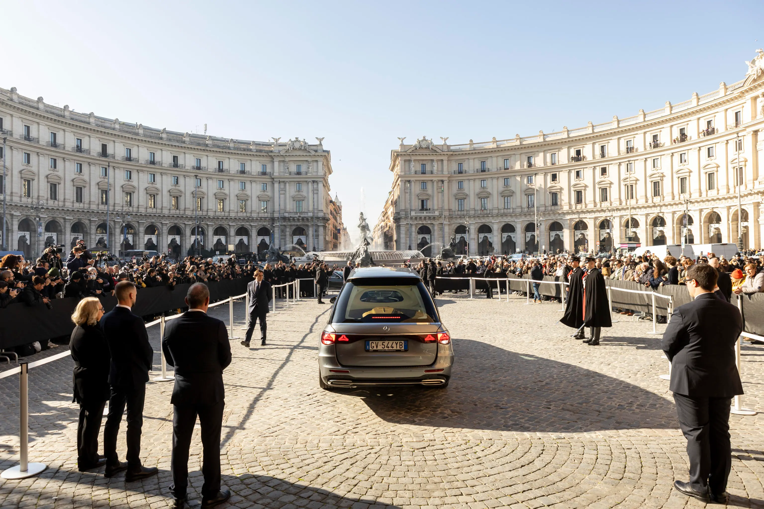 I funerali di Valentino
