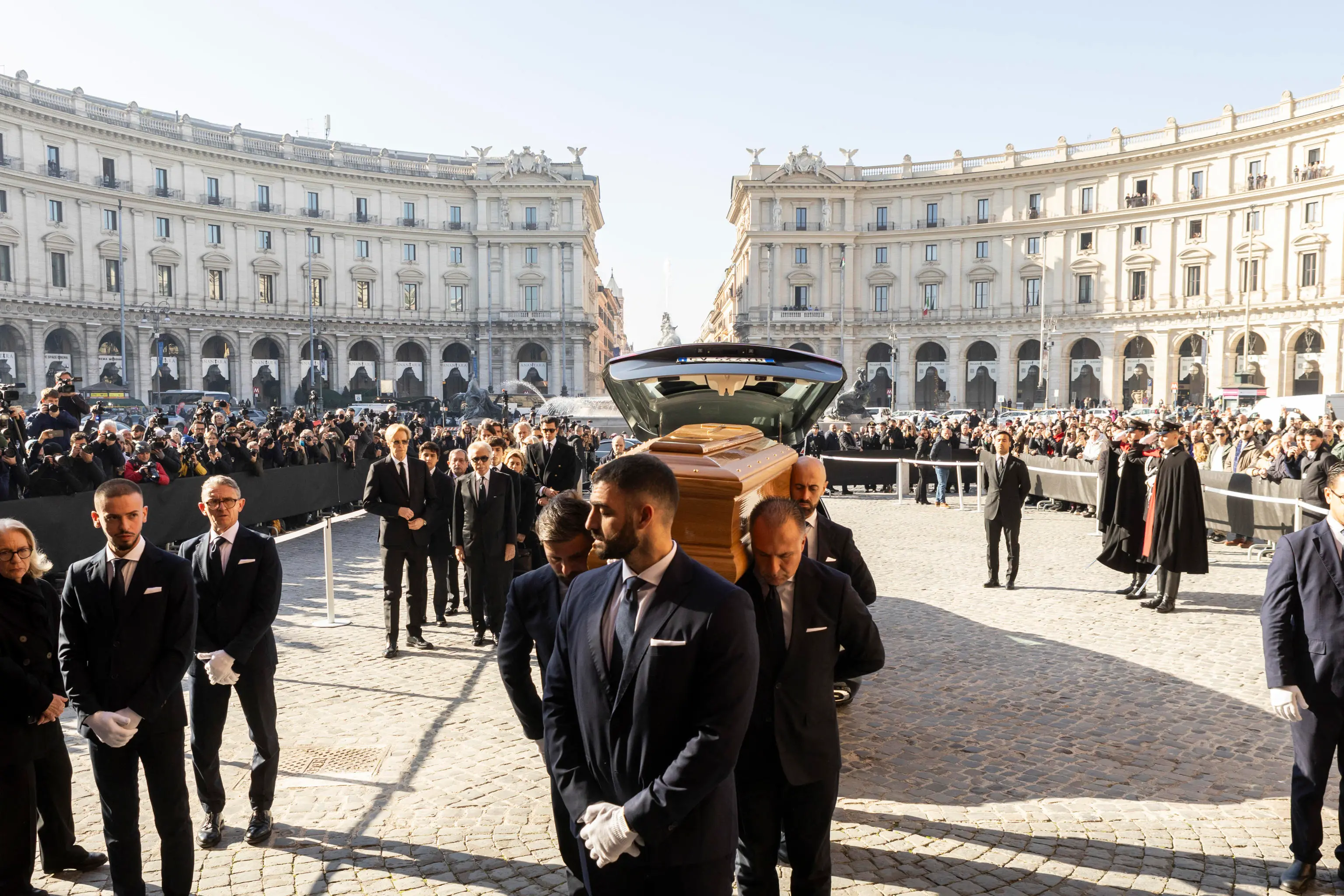 I funerali di Valentino