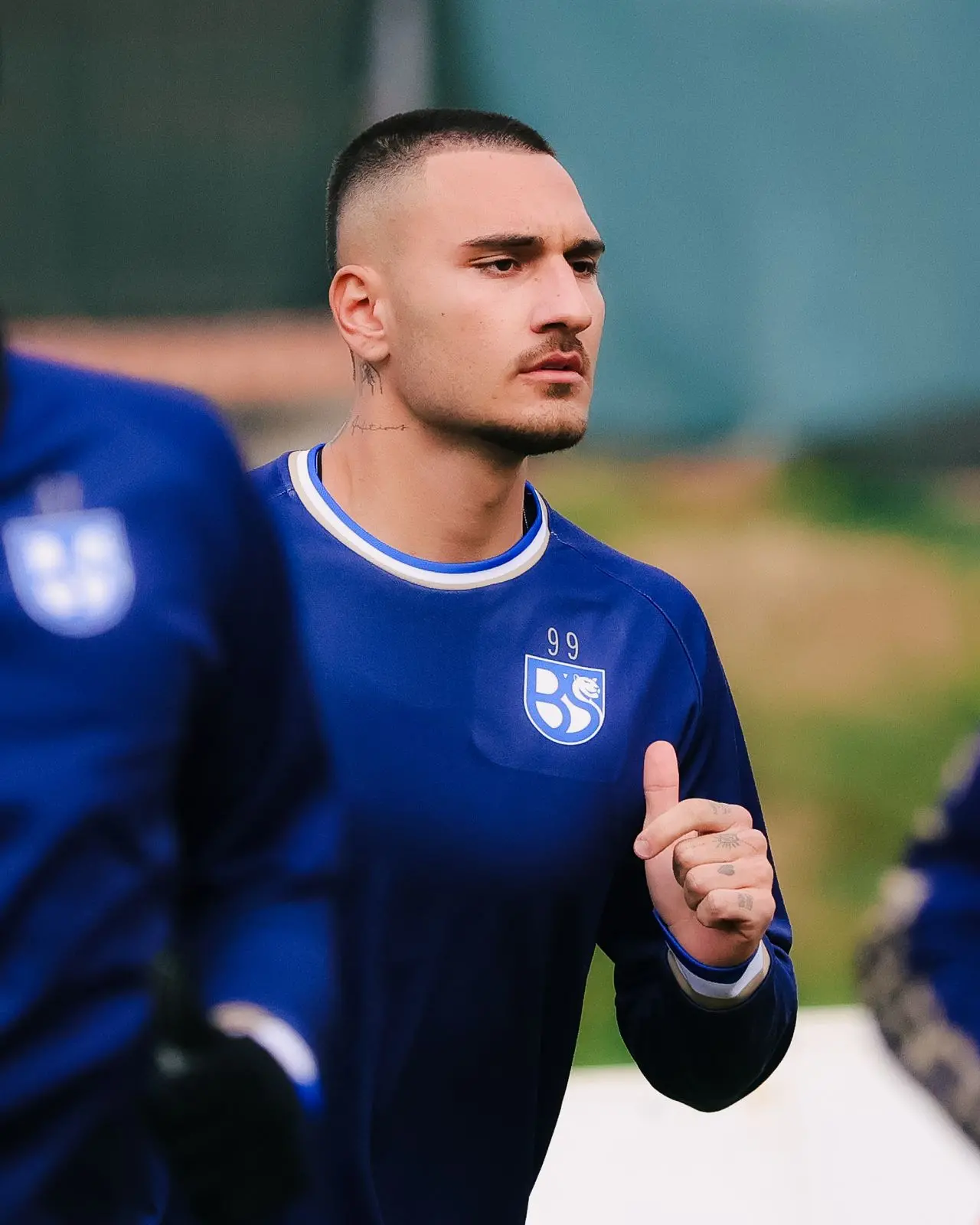 Brescia, il primo allenamento di Crespi