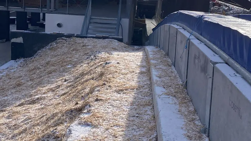 I prefabbricati realizzati dalla Bosetti a Cortina d'Ampezzo - © www.giornaledibrescia.it