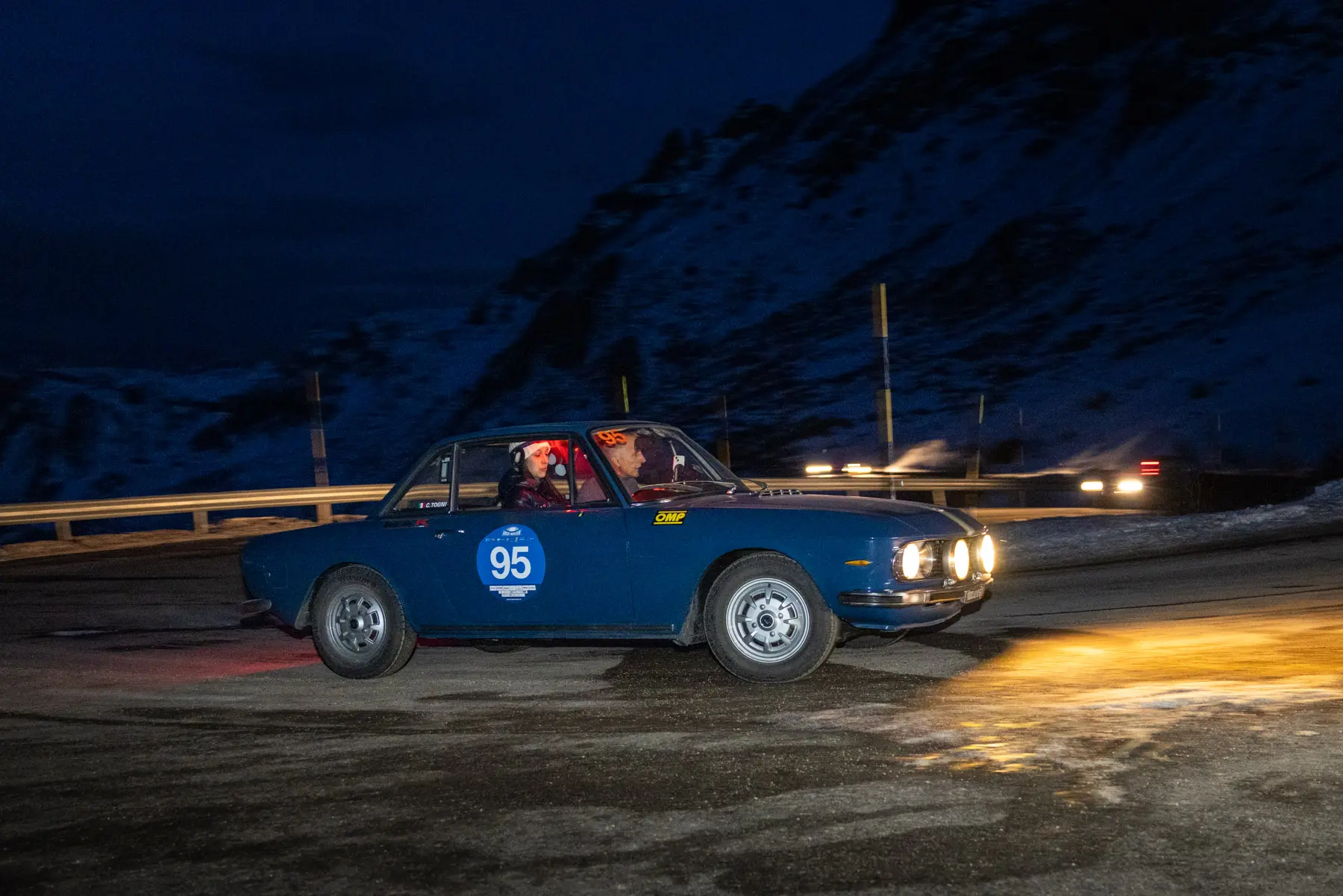 Il passaggio al Passo Pordoi (2.239)