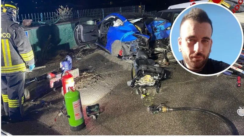 Daniel Caratti, 27 anni, vittima dell'incidente a Niardo - © www.giornaledibrescia.it