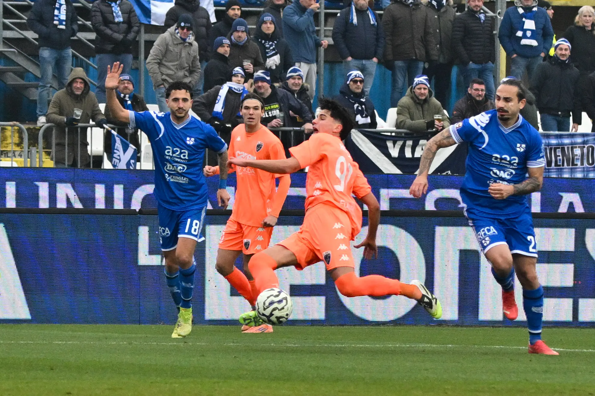 Serie C, gli scatti di Union Brescia-Renate
