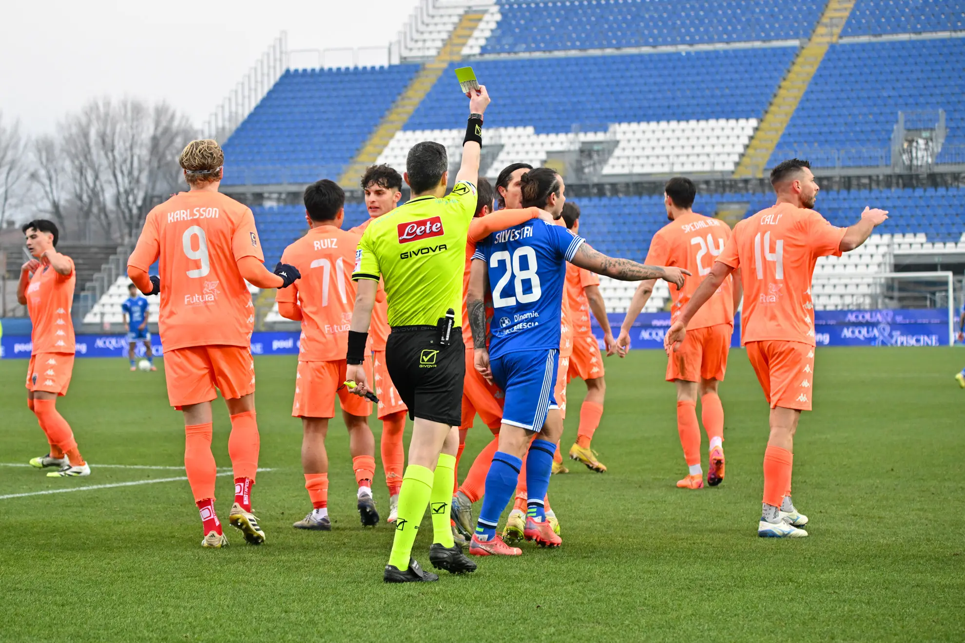 Serie C, gli scatti di Union Brescia-Renate