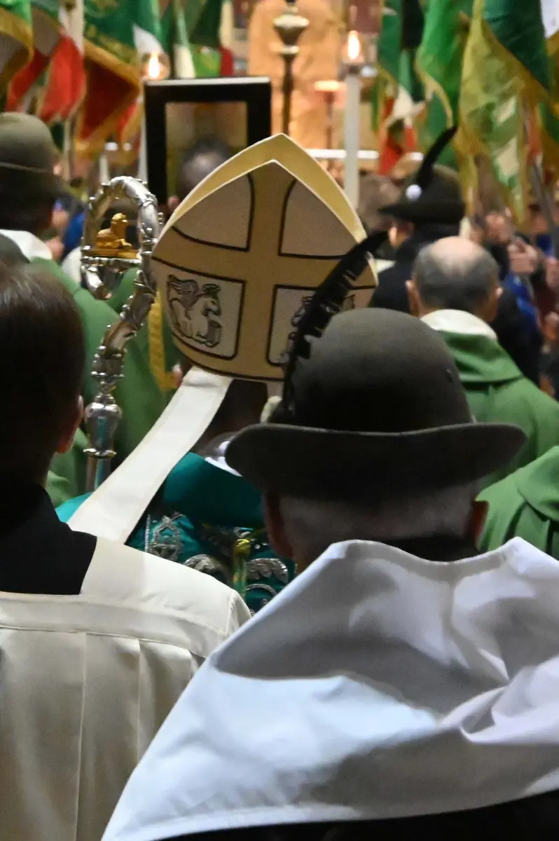 La messa con gli Alpini per l'anniversario di Nikolajewka