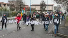 In marcia per la pace nella Bassa - © www.giornaledibrescia.it